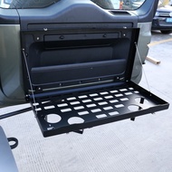 For Land Rover Defender 110 2004-2025 Aluminum Alloy Car Tailgate Tray Rack Cargo Luggage Rack Folda