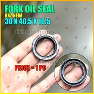 NOK Fork Oil Seal Motorcycle RXZ New (30x40.5x10.5)