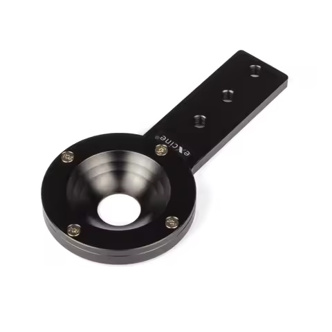 75mm Half Ball Bowl Type Flat Adapter Cradle Converter fr Video Film Camera Crane Tripod Fluid Head 