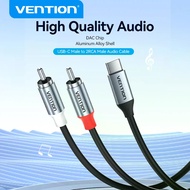 Vention USB C to RCA Audio Cable Type C to 2 RCA Cable with DAC
