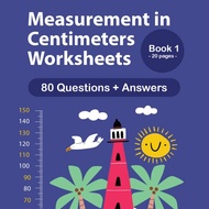 IGCSE Math [SoftCopy]: Measurement Worksheets (cm) Book 1 (80 Ques + Ans) | IGCSE Maths (PDF)