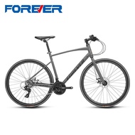 2023 New Forever Brand Shimano Variable Speed Road Bicycle Men's Flat Handle Super Light Adult City Race Bicycle