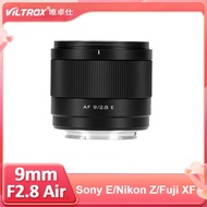 Viltrox AF 9mm F2.8 Air APS-C Auto Focus Large Aperture Lens For Sony E Nikon Z Fuji XF Mount Mirror