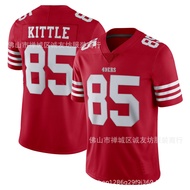 Same Day DeliveryNFL Rugby Jersey 49 People 85 New Style Red 49ers George Kittle Jersey