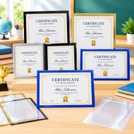 One Sided Certificate Holder Portrait/Landscape for Award Diploma Permit Citations