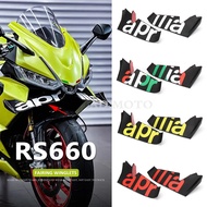 Motorcycle 5 colors Winglet Aerodynamic Wing Kit Spoiler Accessories For Aprilia RS660 RS 660 rs660