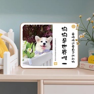 Pet Commemorative Photo Frame, Accompanying Pet Commemorative Photo Frame Table, Photo Rinse Pet Com