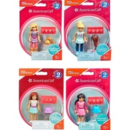 Mega Construx American Girl Series 2 Bundle of 4 Buildable Action Figures from DRC65-999B Release