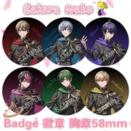 ❀Ready Stocks❀ SIXFONIA シクフォニ hima72 Anime Ameno Kosame illma LAN suchi mikoto Button Badge 动漫周边徽章胸章
