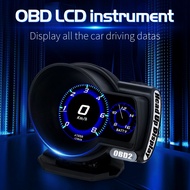 100 % New F8 Car OBD2 gauge Muti-function Smart Digital Meter Gauge Speedometer HUD