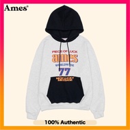 AMES WORLDWIDE Lucky 77 Hoodie Unisex Hoody - Grey