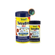 Tetra Bits Mini 100ml / 250ml For Baby Fish Mini Tropical Fish Food Small Fish Food Makanan Ikan Kec