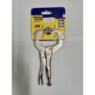 IRWIN 6"/150mm Locking C Clamps With Swivel Pads - 18EL4