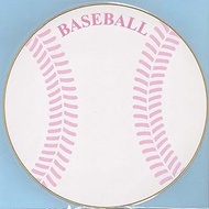 Ehime Shikko N-EMS-2 Round Colored Paper Baseball Φ9.4 inches (240 mm), 3 Sheets