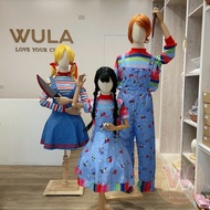 Ghost Doll Chucky-Adult Version Next Day Delivery Taiwan Invoice WULA Ula Halloween Chucky Costume F