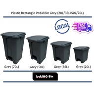 <SG Seller> (LuckiNG-Bin) Rectangle Large Dustbin Pedel Bin (20L, 35L, 50L, 70L, 82L)