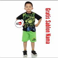 Hulk T-Shirt Costume HULK Children's Suit Free Child's Name