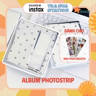 Plastic cover Album for cute, colorful photostrip/photobooth photos