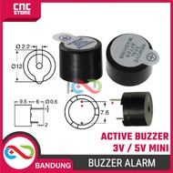 Buzzer Speaker Active 3V 5V 12x9.5mm – Mini Sound Alarm Module for Arduino, ESP32, Uno, Mega, Nano, 