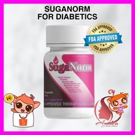 Suganorm Natural Dietary Food Supplement for Diabetes 20 Capsules | Regulates Sugar Level