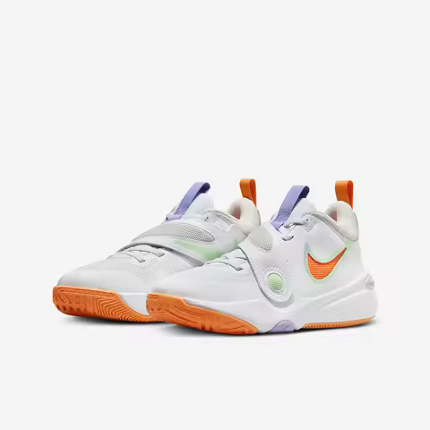 Nike Genuine Team Hustle D 11 GS Women's Grade School Basketball Shoes DV8996-103