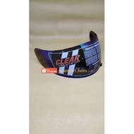 Kyt rc7 Helmet visor KYT RC7 k2r R10 Rainbow CLEAR Helmet visor