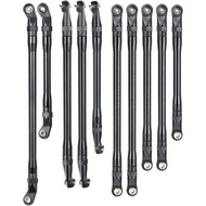 RCLions Aluminum Alloy Link Rod 313MM Linkage Wheelbase Upgrade Parts for 1/10th RC Crawler Car Axia