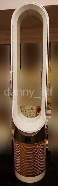 Dyson TP06 Pure Cool Cryptomic 白X金 香港行貨 座地式 二合一智能空氣淨化風扇 有火牛和搖控 (開機後有顯示但無風出)