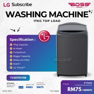 LG WASHING MACHINE 17KG TOP LOAD [INSTALLMENT]