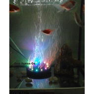 Đèn led kết hợp như đĩa sủi O2 trong hồ cá hồ thủy sinh