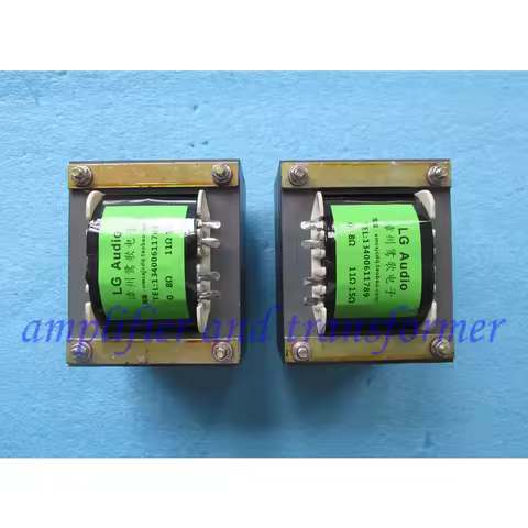100W 2K5 push-pull output transformer. Suitable for 6550, KT88, KT100, EL34, 6L6G tube amplifiers, E
