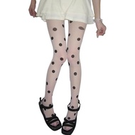 Tights Polka Dot Y2k Whimsical Whimsy Accessories Patterned Gyaru 2000s