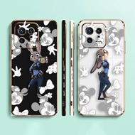 Zootopia Officer Judy Rabbit Side Printed E-TPU Phone Case For XIAOMI POCO F4 F3 M5 M4 X5 X4 X3 C40 F5 F1 REDMI K50 K40 NOTE 12 11 10 S GT PRO PLUS NFC Gaming Turbo 5G