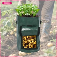 [zcinnsbc] 5Gallon Potato Grow Bag PE Fabric Pot Container Carrots Garden Planting Bag