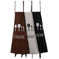 Kitchen Apron Waterproof Minimalist Dress Cooking Baju Apron Memasak
