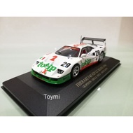 Hot wheels IXO 1/43 Ferrari F40 LE MANS 1994