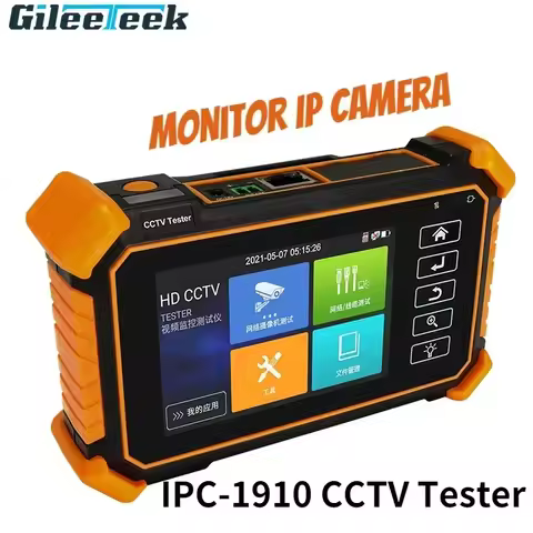 IPC CCTV Upgrade Camera Tester Monitor Tester 8K IP Camera Testing WIFI UTP Cable Tester IPC-1910 Pl