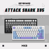Attack Shark X85 Hot-Swap Custom RGB Gasket Structure Tri-Mode Full Build Keyboard