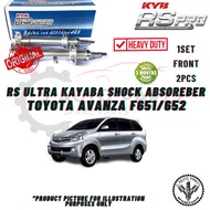 TOYOTA AVANZA F651/652 (FRONT)KAYABA (KYB) RS-ULTRA HEAVY DUTY &amp; HIGH-PERFORMANCE SHOCK ABSORBER