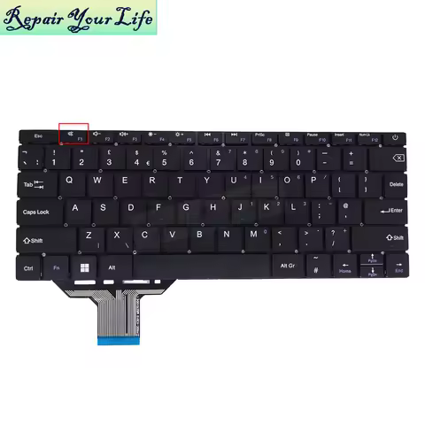 UK English Keyboard for GEO Computers GeoBook 1E 11.6 Laptop Keyboard United Kingdom Euro MB2751004 
