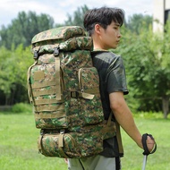80L Large Capacity Waterproof Leisure Hiking Backpack Men Women Outdoor Sports Hiking Bag Travel Bac