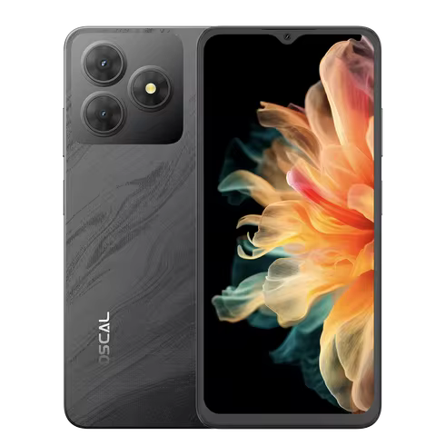 Blackview OSCAL FLAT 2 Smartphone 6.6'' HD+ Display T606 Octa Core 5000mAh 4GB RAM 256GB ROM Cell Ph