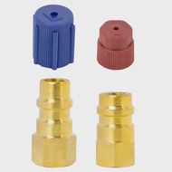 R12 to R134a Conversion Kit R12 to R134a AC Retrofit Adapter Kit High/Low Voltage R12 to R134a Conve
