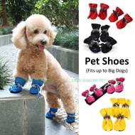 (S-6XL) Dog Shoes Anti Slip Cat Shoes Dog Shoe for Small and Big Dogs 狗狗鞋子 Kasut Kucing Pet Puppy