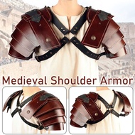 Medieval Gladiator Shoulder Armor Samurai Battle Knight Costume Cosplay