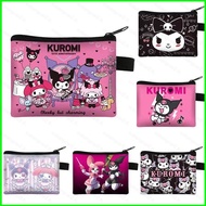YB2 Kuromi Cartoon Kids Coin Purse - Zipper Pouch & Keychain
