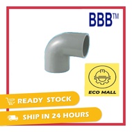 BBB PVC Fittings Equal Elbow 32mm to 50mm Malaysia High Quality Durable