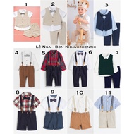 Genuine HM US/UK/JAPAN/CN baby boy Set size 4-6m to 3-4y (READ SHOP NOTES CAREFULLY)