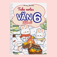 Sổ Giấy Lò Xo Take Note Ngữ Văn 6 Kết nối Tri thức TUANVIET BOOKS cỡ A5 (Phiên Bản Mới Nhất)