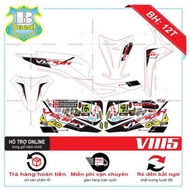 VISION 2016 Removable Sticker WHITE CAR STICKER